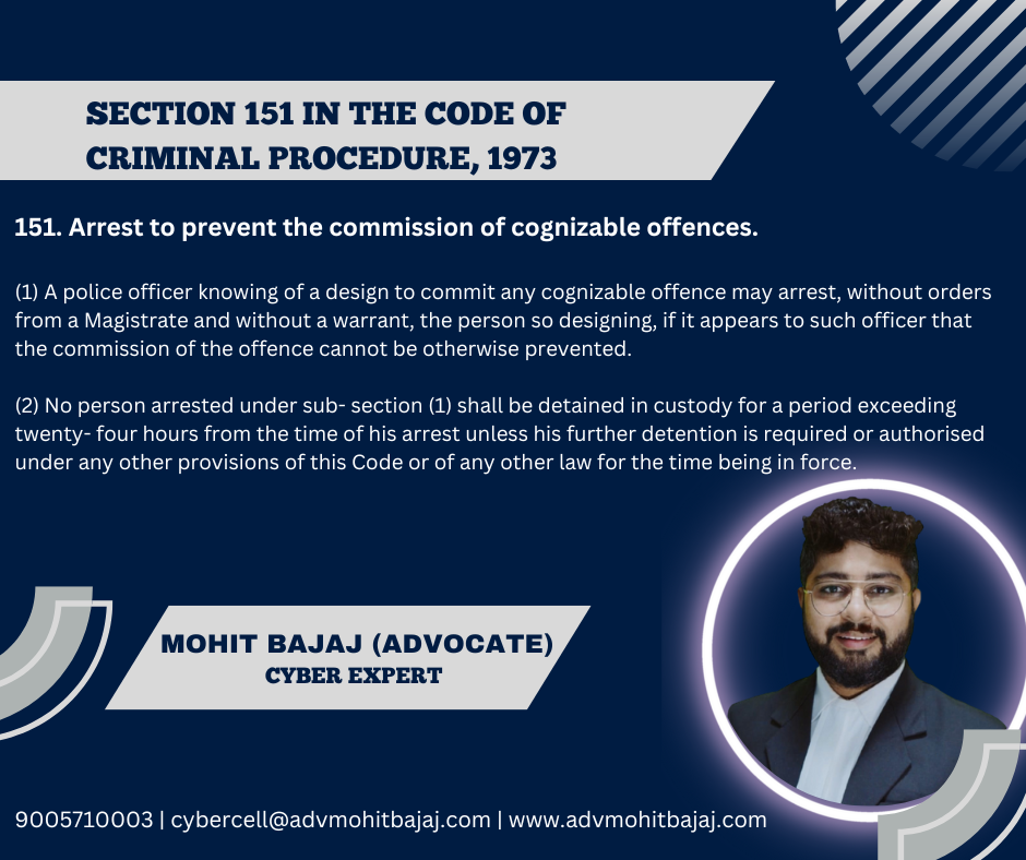 section 151 details from mohit bajaj advocate